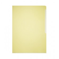 DURABLE 2339 04 TRANSPARENT POCKET A4 YELLOW